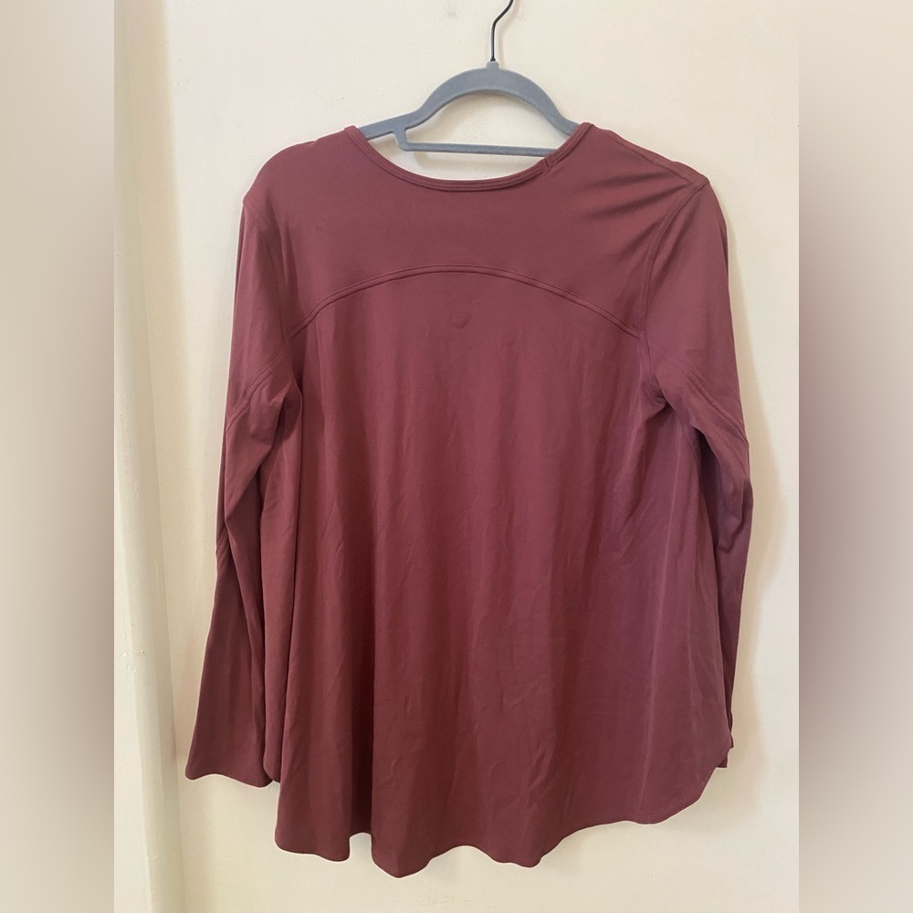 Lululemon Nulu Relaxed-Fit Yoga Long Sleeve Shirt
Smoky Red Scoop Neck Burgundy - Picture 6 of 7